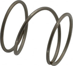 Value Collection - 0.975" OD, 0.062" Wire, 1" Free Length, Compression Spring - 13.28 Lb Spring Rating, Stainless Steel - Americas Industrial Supply