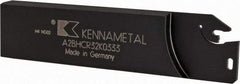 Kennametal - 1.2598" Blade Height, 0.315" Blade Width, 4.9213" OAL, Right Hand Cut, Single End Indexable Cut-Off Blade - 33mm Max Depth of Cut, A2BNC Blade, A2 Cut-Off Series - Americas Industrial Supply