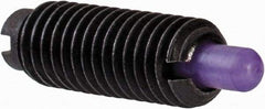 Gibraltar - M5 x 0.8, 14.5mm Thread Length, 3mm Plunger Projection, Steel Threaded Spring Plunger - 2.36mm Max Plunger Diam, 0.23 Kg Init End Force, 2.27 Kg Final End Force - Americas Industrial Supply