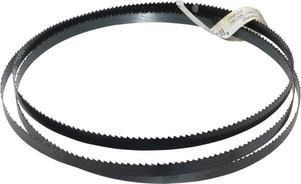 Starrett - 6 TPI, 7' 5" Long x 1/2" Wide x 0.025" Thick, Welded Band Saw Blade - Carbon Steel, Toothed Edge, Raker Tooth Set, Flexible Back, Contour Cutting - Americas Industrial Supply