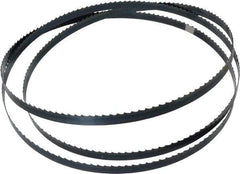 Starrett - 4 TPI, 7' 9" Long x 1/2" Wide x 0.025" Thick, Welded Band Saw Blade - Carbon Steel, Toothed Edge, Flexible Back, Contour Cutting - Americas Industrial Supply