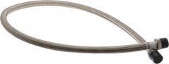 Made in USA - 48" OAL, 5/8" ID, 1,200 Max psi, Flexible Metal Hose Assembly - Americas Industrial Supply