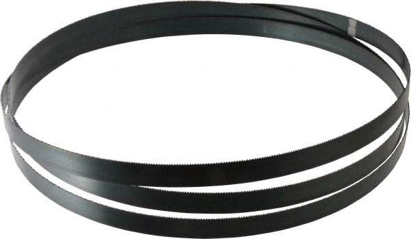 Starrett - 14 TPI, 10' 5" Long x 3/4" Wide x 0.032" Thick, Welded Band Saw Blade - Carbon Steel, Toothed Edge, Raker Tooth Set, Flexible Back, Contour Cutting - Americas Industrial Supply