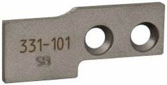 Kennametal - 1/8" Insert Width, Cutoff & Grooving Support Blade for Indexables - GS125 Insert, 1/8" Blade Width - Americas Industrial Supply