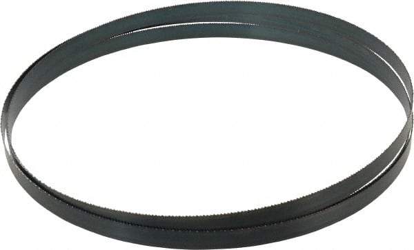 Starrett - 10 TPI, 11' 5" Long x 3/4" Wide x 0.032" Thick, Welded Band Saw Blade - Carbon Steel, Toothed Edge, Raker Tooth Set, Flexible Back, Contour Cutting - Americas Industrial Supply