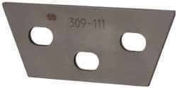 Kennametal - 1/8" Insert Width, Cutoff & Grooving Support Blade for Indexables - 1-1/2" Max Depth of Cut, 1/8" Blade Width - Americas Industrial Supply