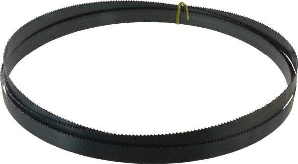 Starrett - 6 TPI, 12' 6" Long x 1" Wide x 0.035" Thick, Welded Band Saw Blade - Carbon Steel, Toothed Edge, Raker Tooth Set, Flexible Back, Contour Cutting - Americas Industrial Supply