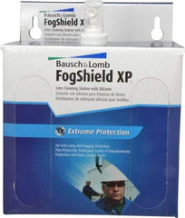 Bausch & Lomb - 7-1/2 Inch Wide x 10 Inch High x 5-1/4 Inch Deep, Cardboard Lens Cleaning Station - 1 Pump, 12 Ounce Capacity Pump, 1,520 Towelettes, Disposable Station - Americas Industrial Supply