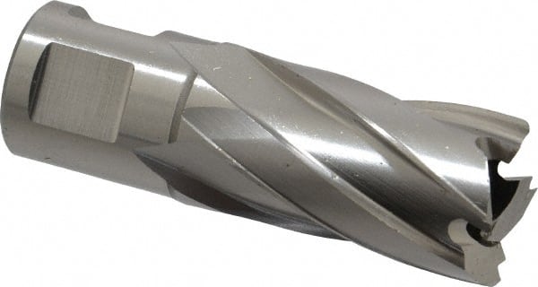 Hougen - 25/32" Diam x 1" Deep High Speed Steel Annular Cutter - Americas Industrial Supply