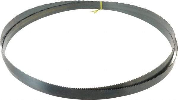 Starrett - 6 TPI, 14' Long x 1" Wide x 0.035" Thick, Welded Band Saw Blade - Carbon Steel, Toothed Edge, Raker Tooth Set, Flexible Back, Contour Cutting - Americas Industrial Supply