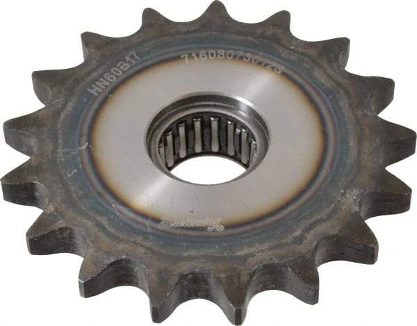 Browning - 4.46" Outside Diam, Steel, Chain Idler Sprocket - Chain Size 60 - Americas Industrial Supply