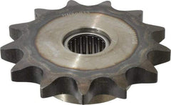 Browning - 4.66" Outside Diam, Steel, Chain Idler Sprocket - Chain Size 80 - Americas Industrial Supply