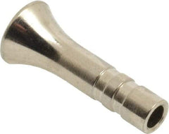 Norgren - Nickel Plated Brass Push-to-Connect Tube Stem Plug - 260 Max psi, Plug-In Connection - Americas Industrial Supply