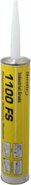 Bostik - 10.3 oz Cartridge Gray Urethane Joint Sealant - 180°F Max Operating Temp, Series 110FS - Americas Industrial Supply