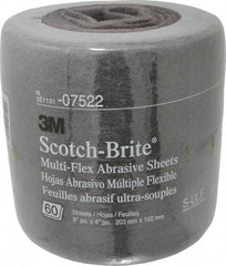 3M - 20' Long Nonwoven Roll - Very Fine Grade, Gray, Silicon Carbide - Americas Industrial Supply