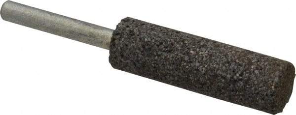 Norton - 5/8" Head Diam x 2" Thickness, W197, Cylinder End, Zirconia Alumina Mounted Point - Very Coarse Grade, 24 Grit, 24,550 RPM - Americas Industrial Supply