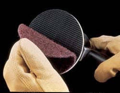 3M - 8" Diam, Silicon Carbide Hook & Loop Disc - Super Fine Grade, Nonwoven, Series SC-DH - Americas Industrial Supply
