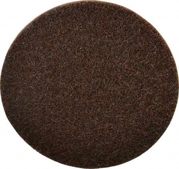 3M - 6" Diam, Aluminum Oxide Hook & Loop Disc - Coarse Grade, Nonwoven, Series SC-DH - Americas Industrial Supply