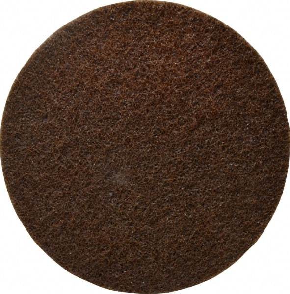 3M - 7" Diam, Aluminum Oxide Hook & Loop Disc - Coarse Grade, Nonwoven, Series SC-DH - Americas Industrial Supply