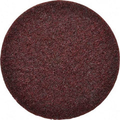 3M - 4-1/2" Diam, Aluminum Oxide Hook & Loop Disc - Medium Grade, Nonwoven, Series SC-DH - Americas Industrial Supply