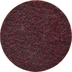 3M - 4" Diam, Aluminum Oxide Hook & Loop Disc - Medium Grade, Nonwoven, Series SC-DH - Americas Industrial Supply