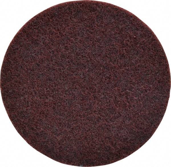3M - 5" Diam, Aluminum Oxide Hook & Loop Disc - Medium Grade, Nonwoven, Series SC-DH - Americas Industrial Supply