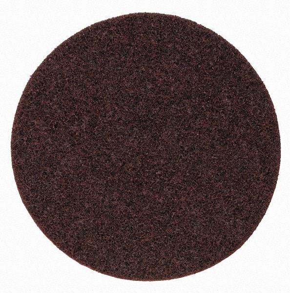 3M - 7" Diam, Aluminum Oxide Hook & Loop Disc - Medium Grade, Nonwoven, Series SC-DH - Americas Industrial Supply