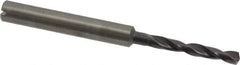 Guhring - 3.6mm 140° Solid Carbide Jobber Drill - FIREX Finish, Right Hand Cut, Spiral Flute, Straight Shank, 66mm OAL, SU Point - Americas Industrial Supply