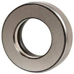 INA Bearing - 1-5/8" Inside x 2.969" Outside Diam, 13/16" Thick, Steel Ball Thrust Bearing - 25,000 Lbs. Static Capacity, 10,300 Max Pressure x Velocity - Americas Industrial Supply