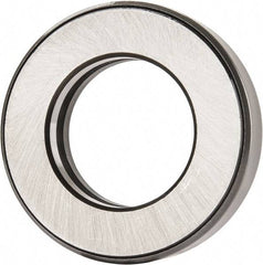 INA Bearing - 1-3/4" Inside x 3-3/32" Outside Diam, 13/16" Thick, Steel Ball Thrust Bearing - 26,500 Lbs. Static Capacity, 10,600 Max Pressure x Velocity - Americas Industrial Supply