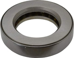 INA Bearing - 2-1/8" Inside x 3-19/32" Outside Diam, 13/16" Thick, Steel Ball Thrust Bearing - 30,000 Lbs. Static Capacity, 11,100 Max Pressure x Velocity - Americas Industrial Supply