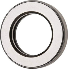 INA Bearing - 2-3/16" Inside x 3-19/32" Outside Diam, 13/16" Thick, Steel Ball Thrust Bearing - 30,000 Lbs. Static Capacity, 11,100 Max Pressure x Velocity - Americas Industrial Supply