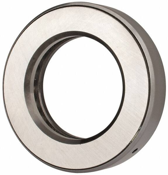 INA Bearing - 2-1/4" Inside x 3-23/32" Outside Diam, 13/16" Thick, Steel Ball Thrust Bearing - 31,500 Lbs. Static Capacity, 11,200 Max Pressure x Velocity - Americas Industrial Supply