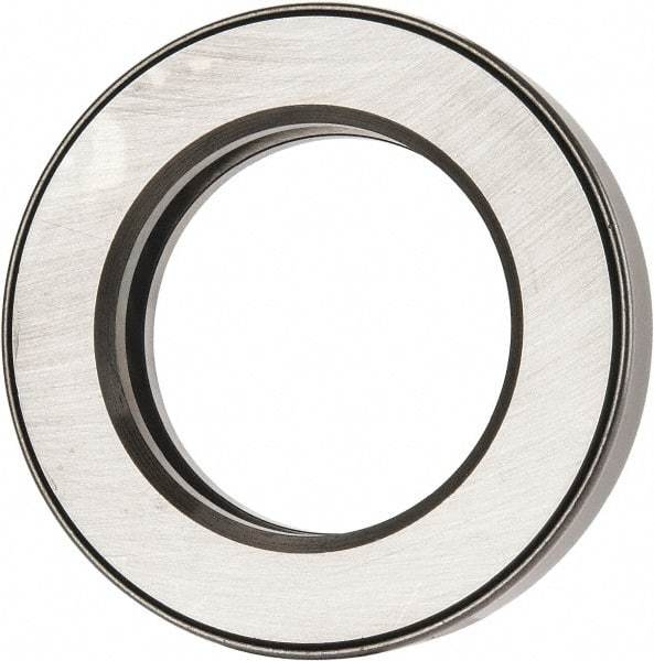 INA Bearing - 2-3/8" Inside x 3-27/32" Outside Diam, 13/16" Thick, Steel Ball Thrust Bearing - 32,500 Lbs. Static Capacity, 11,500 Max Pressure x Velocity - Americas Industrial Supply