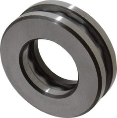 INA Bearing - 1-1/16" Inside x 1.969" Outside Diam, 5/8" Thick, Steel Ball Thrust Bearing - 6,700 Lbs. Static Capacity, 3,650 Max Pressure x Velocity - Americas Industrial Supply