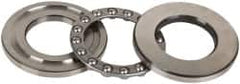 INA Bearing - 1-5/8" Inside x 2.969" Outside Diam, 13/16" Thick, Steel Ball Thrust Bearing - 14,000 Lbs. Static Capacity, 6,100 Max Pressure x Velocity - Americas Industrial Supply