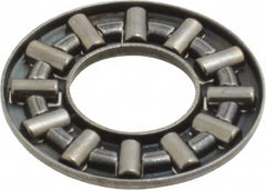 INA Bearing - 3/8" Inside x 13/16" Outside Diam, 0.078" Thick, Steel Needle Cage Thrust Bearing - Americas Industrial Supply