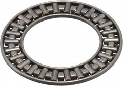 INA Bearing - 7/8" Inside x 1-7/16" Outside Diam, 0.078" Thick, Steel Needle Cage Thrust Bearing - Americas Industrial Supply