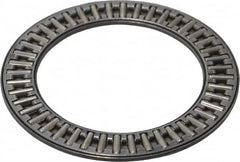 INA Bearing - 1-1/2" Inside x 2-3/16" Outside Diam, 0.078" Thick, Steel Needle Cage Thrust Bearing - Americas Industrial Supply