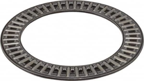 INA Bearing - 1-3/4" Inside x 2-1/2" Outside Diam, 0.078" Thick, Steel Needle Cage Thrust Bearing - Americas Industrial Supply