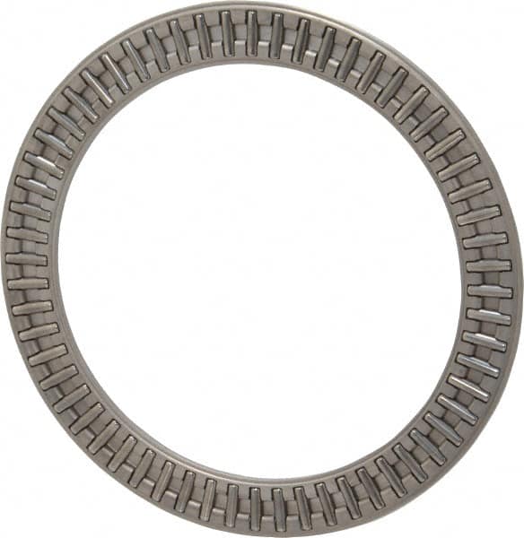 INA Bearing - 2-1/2" Inside x 3-1/4" Outside Diam, 0.078" Thick, Steel Needle Cage Thrust Bearing - Americas Industrial Supply