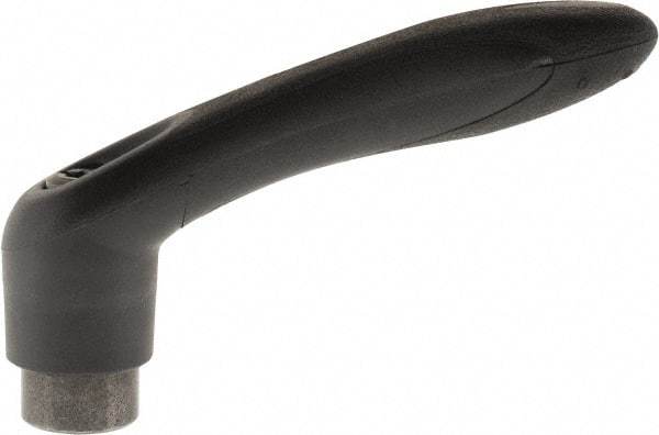 Gibraltar - 1/4-20, 0.53" Hub Diam, Thermoplastic Elastomer Adjustable Clamping Handle - Americas Industrial Supply