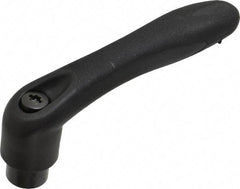 Gibraltar - 5/16-18, 0.63" Hub Diam, Thermoplastic Elastomer Adjustable Clamping Handle - Americas Industrial Supply