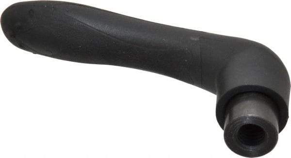 Gibraltar - 3/8-16, 0.63" Hub Diam, Thermoplastic Elastomer Adjustable Clamping Handle - Americas Industrial Supply
