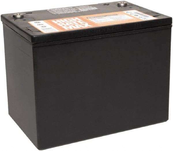 Tripp-Lite - Lead-Acid, Screw Terminal, 12 Volt, 75 Amp, Lead Rechargeable Battery - 1/4" Hole Diam, 10.27" Wide x 8" High x 6.83" Deep - Americas Industrial Supply
