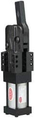 De-Sta-Co - 5,000 Lb Inner Hold Capacity, Vert Mount, Air Power Hold-Down Toggle Clamp - 3/8 NPT Port, 180° Bar Opening - Americas Industrial Supply