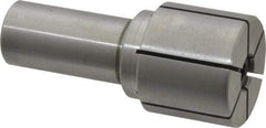 Dunham - 1/2 to 1-1/4" Grip, 1-1/4" Face Diam, 1" Body Length, Ledloy, Expanding Lathe Mandrel - Straight Shank, 3/4" Shank Diam - Americas Industrial Supply