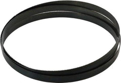 Starrett - 10 TPI, 8' 5" Long x 3/4" Wide x 0.032" Thick, Welded Band Saw Blade - Carbon Steel, Toothed Edge, Raker Tooth Set, Flexible Back, Contour Cutting - Americas Industrial Supply