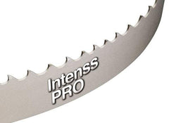 Starrett - 5 to 8 TPI, 27' 9" Long x 1-1/4" Wide x 0.042" Thick, Welded Band Saw Blade - Bi-Metal, Toothed Edge, Modified Tooth Set, Contour Cutting - Americas Industrial Supply