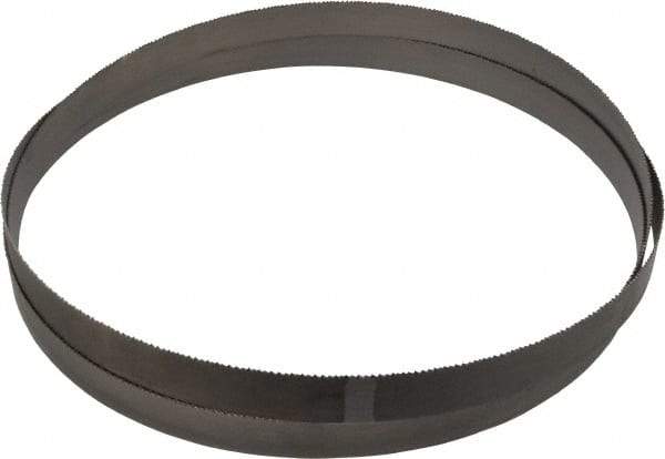 Starrett - 8 to 12 TPI, 11' Long x 1" Wide x 0.035" Thick, Welded Band Saw Blade - Bi-Metal, Toothed Edge, Raker Tooth Set, Contour Cutting - Americas Industrial Supply